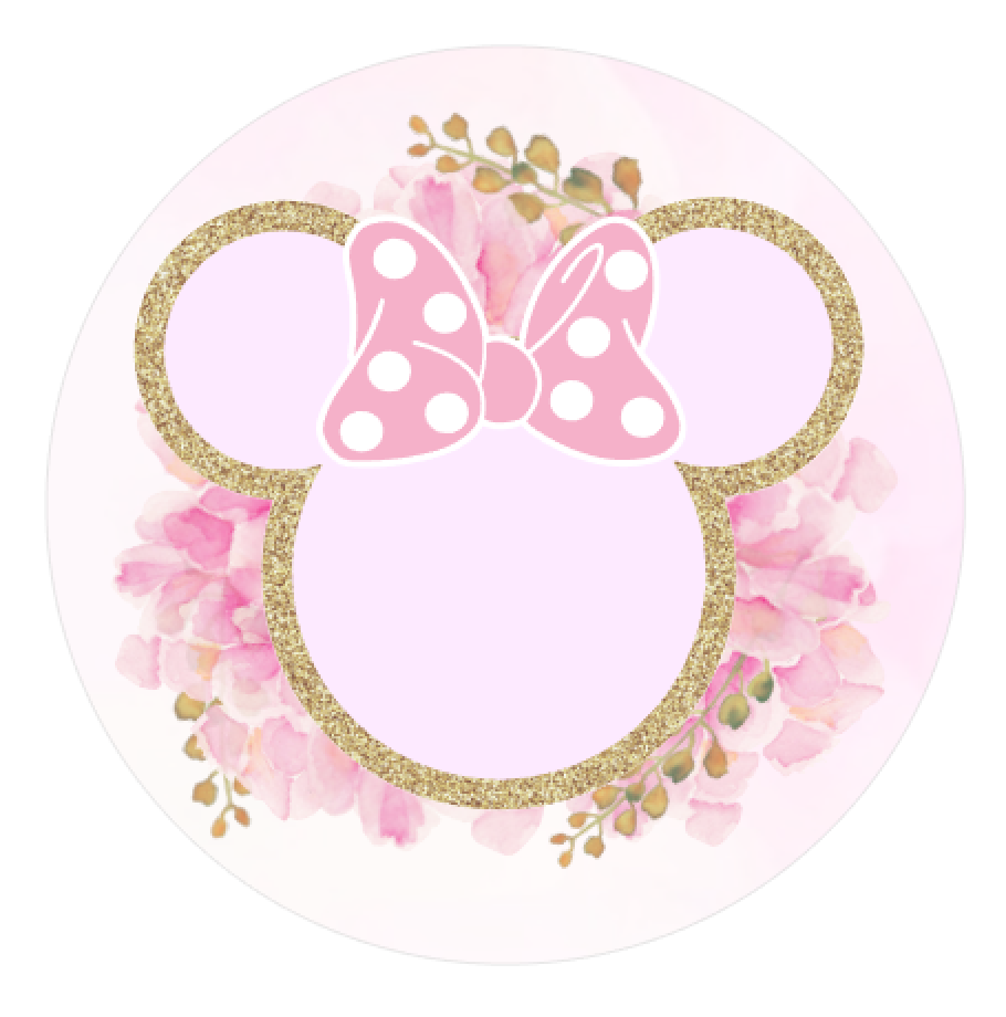 Minnie Mouse Floral Backdrop | Parties And Signs