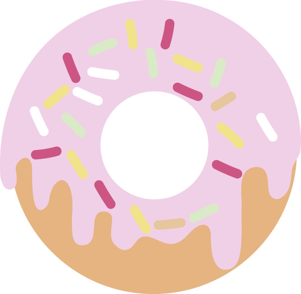 Donut Cut Out Pink – Parties And Signs