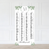 Botanical Wedding Seating Plan