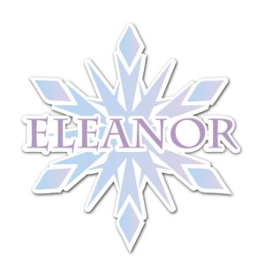 Frozen Birthday Name Sign