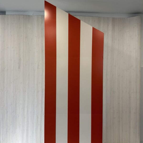 Circus Stripe Angled Panel - Left Peak(Outlet)