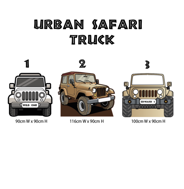 Urban Safari Jeep Cutout