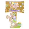 Easter Bunny Wood Sign - Image 3