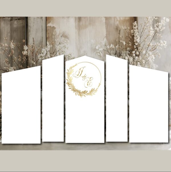 Wedding 5 Piece Backdrop