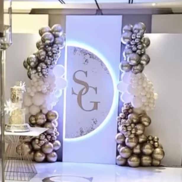 Gold Leaf Name Sign - Image 2