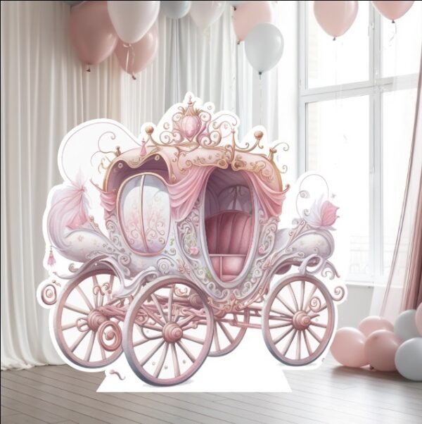Fairytale Princess Carriage Cutout