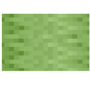 Minecraft Pixels Dirt green Floormat