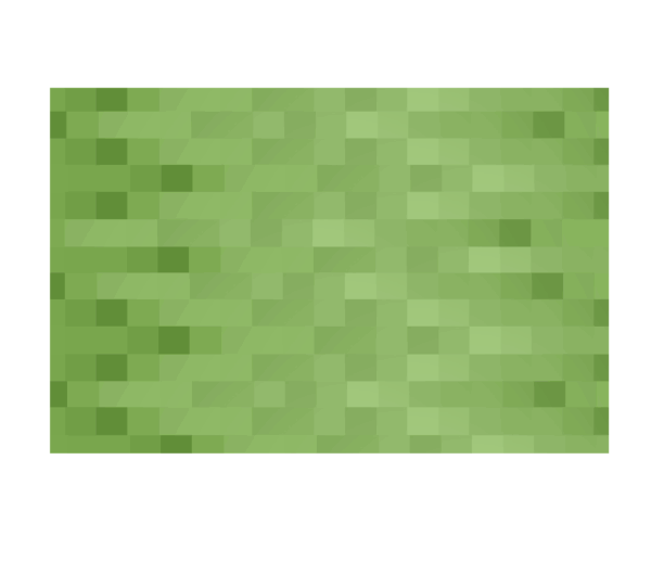 Minecraft Pixels Dirt green Floormat