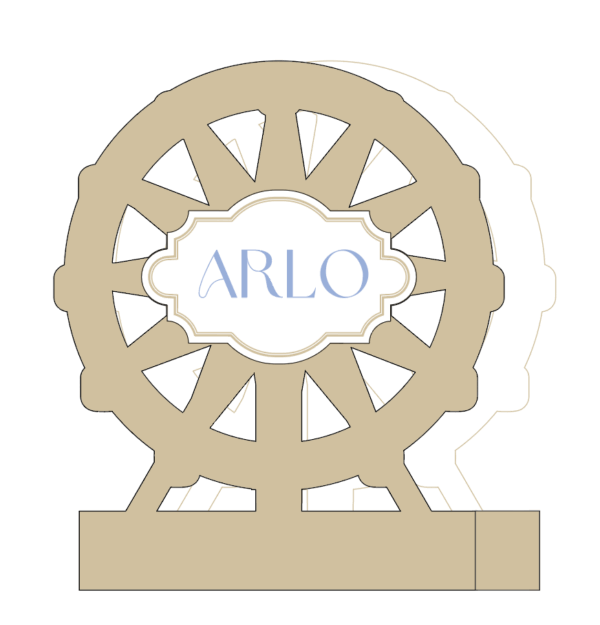 Ferris Wheel 3D Centrepiece - Image 5