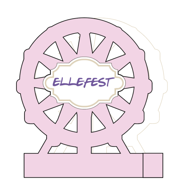Ferris Wheel 3D Centrepiece - Image 2