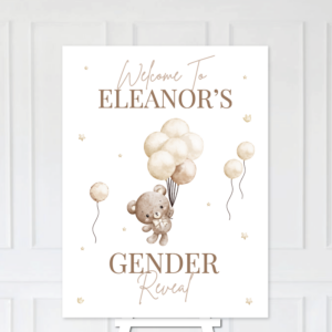 Gender Reveal Neutral Sign