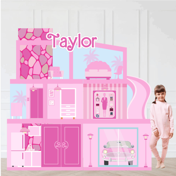 Malibu Dollhouse Backdrop