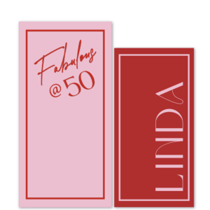 Pink and red sailboard backdrop bundle