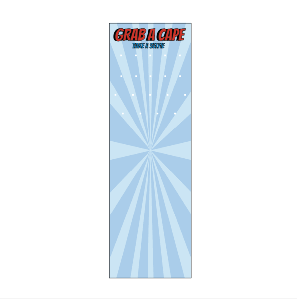 Super Hero Cape Wall
