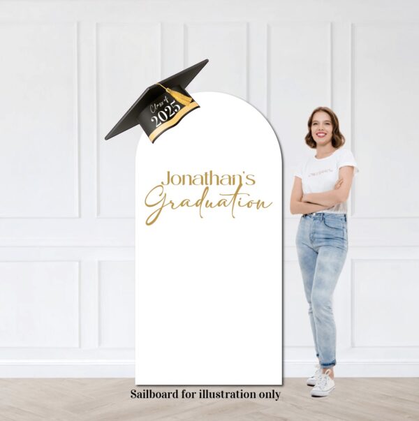 Class of 2025 Graduation Hat Cutout - Image 3