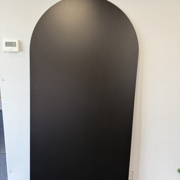 6ft Black Arch Panel (Outlet)