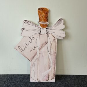 Pink Drink Me Bottle Cutout (Outlet)