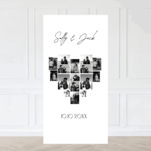 Heart Collage Sailboard