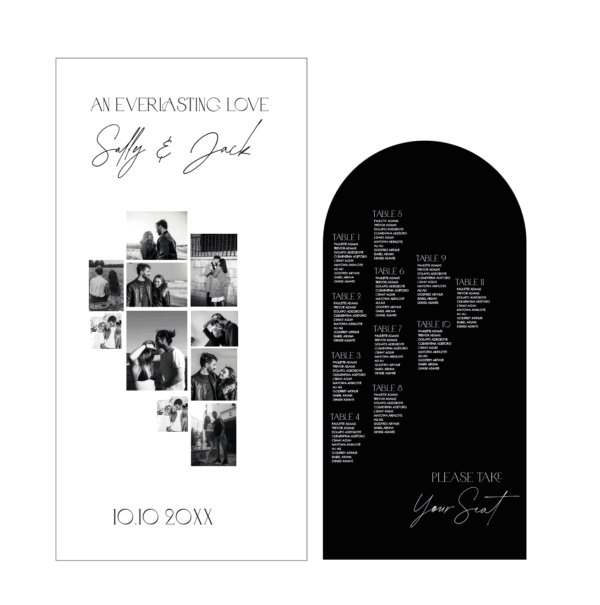 An Everlasting Love Wedding Seating Plan - Image 2