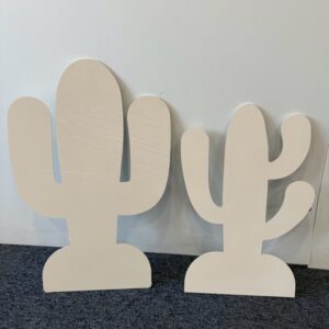 2pc Beige Cactus (Outlet)