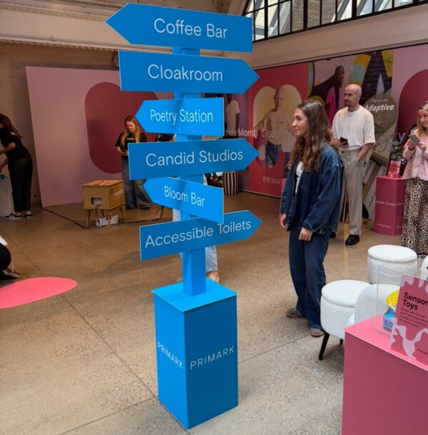 3D Direction Sign (Choose your colour)