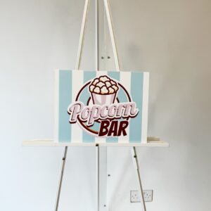 Popcorn Bar Sign (Outlet)