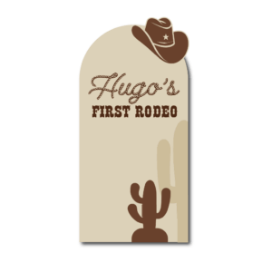 First Rodeo Birthday, Rodeo Birthday Backdrop, Boys Birthday Ideas