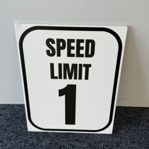 Speed Limit Sign (Outlet)