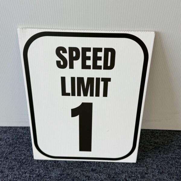 Speed Limit Sign (Outlet)
