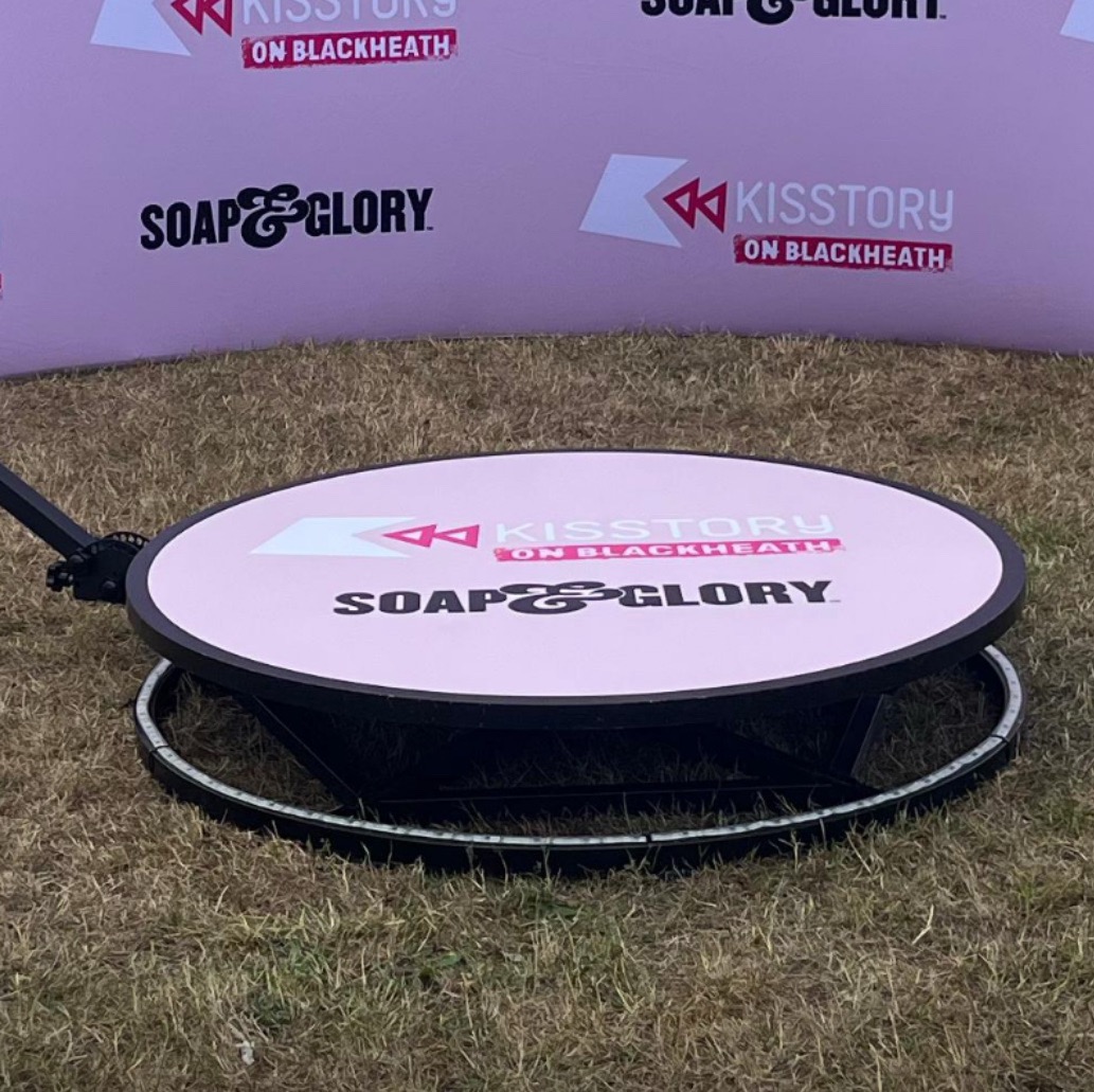 360 Video Booth Floor Sticker - Image 2