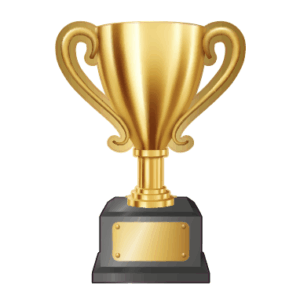 Football Trophy Cutout
