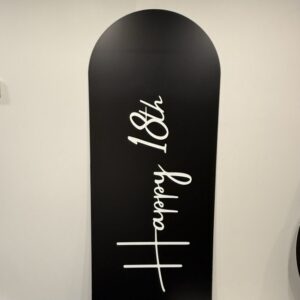 Black Happy 18th Sailboard (Outlet)
