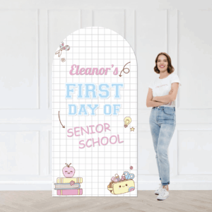 Back To School Math Backdrop