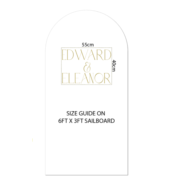 Mirror Gold Vinyl Sticker - Image 3