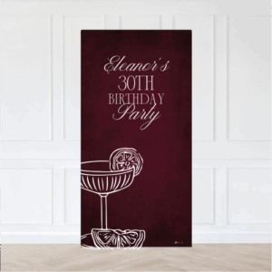 Burgundy Edit Cocktail Birthday