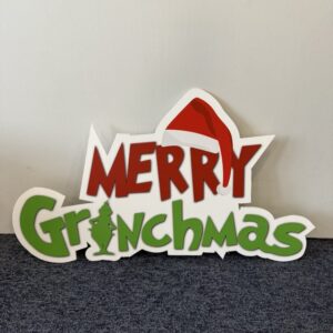 Merry Grinchmas Cutout (Outlet)
