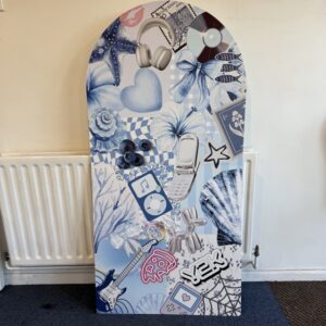 Blue Collage Sailboard (Outlet)