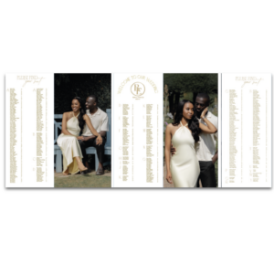 5 Piece Boxed Seating Plan