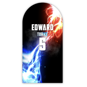 Lightening Boost Backdrop