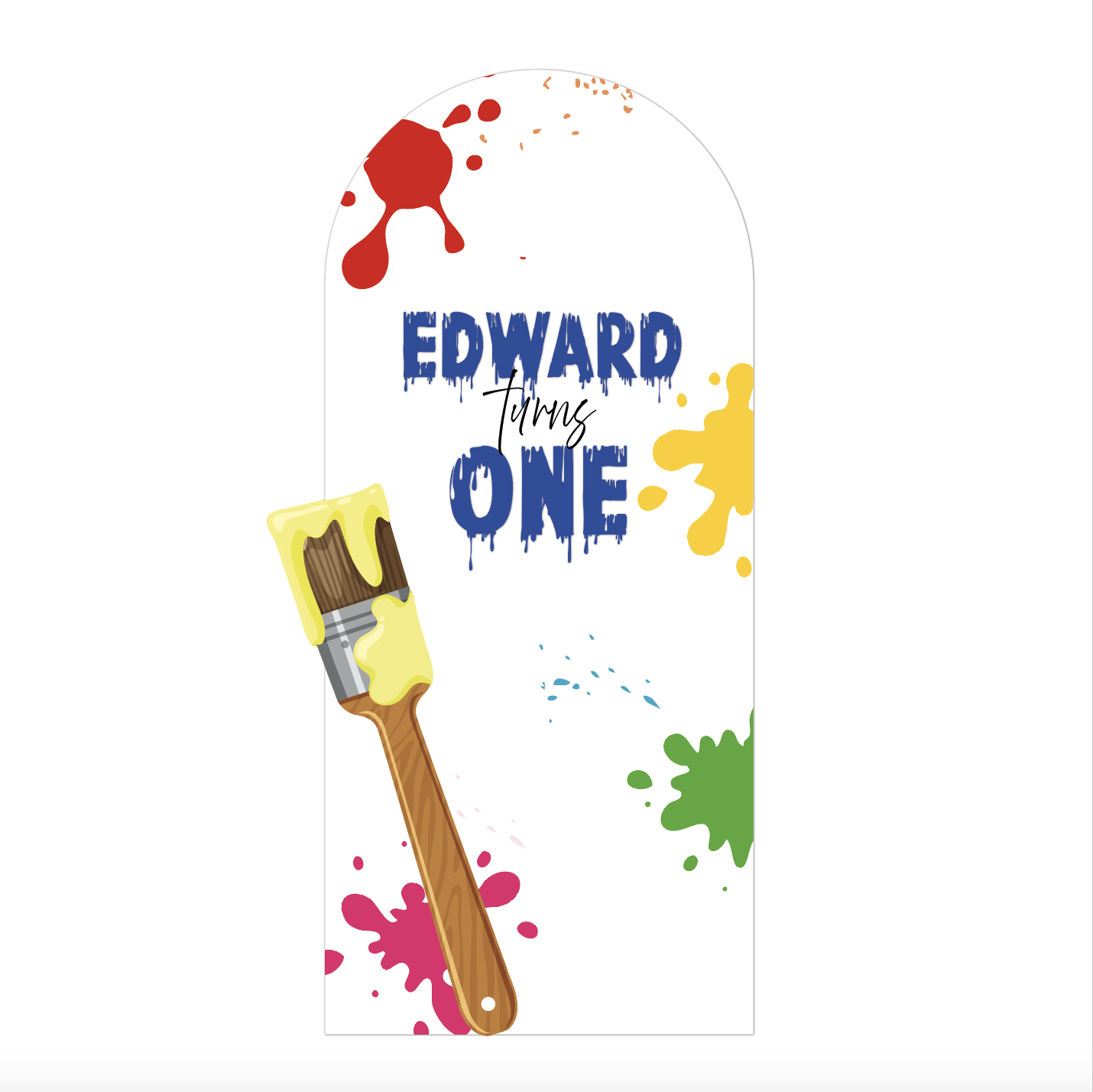 Paint Splash backdrop