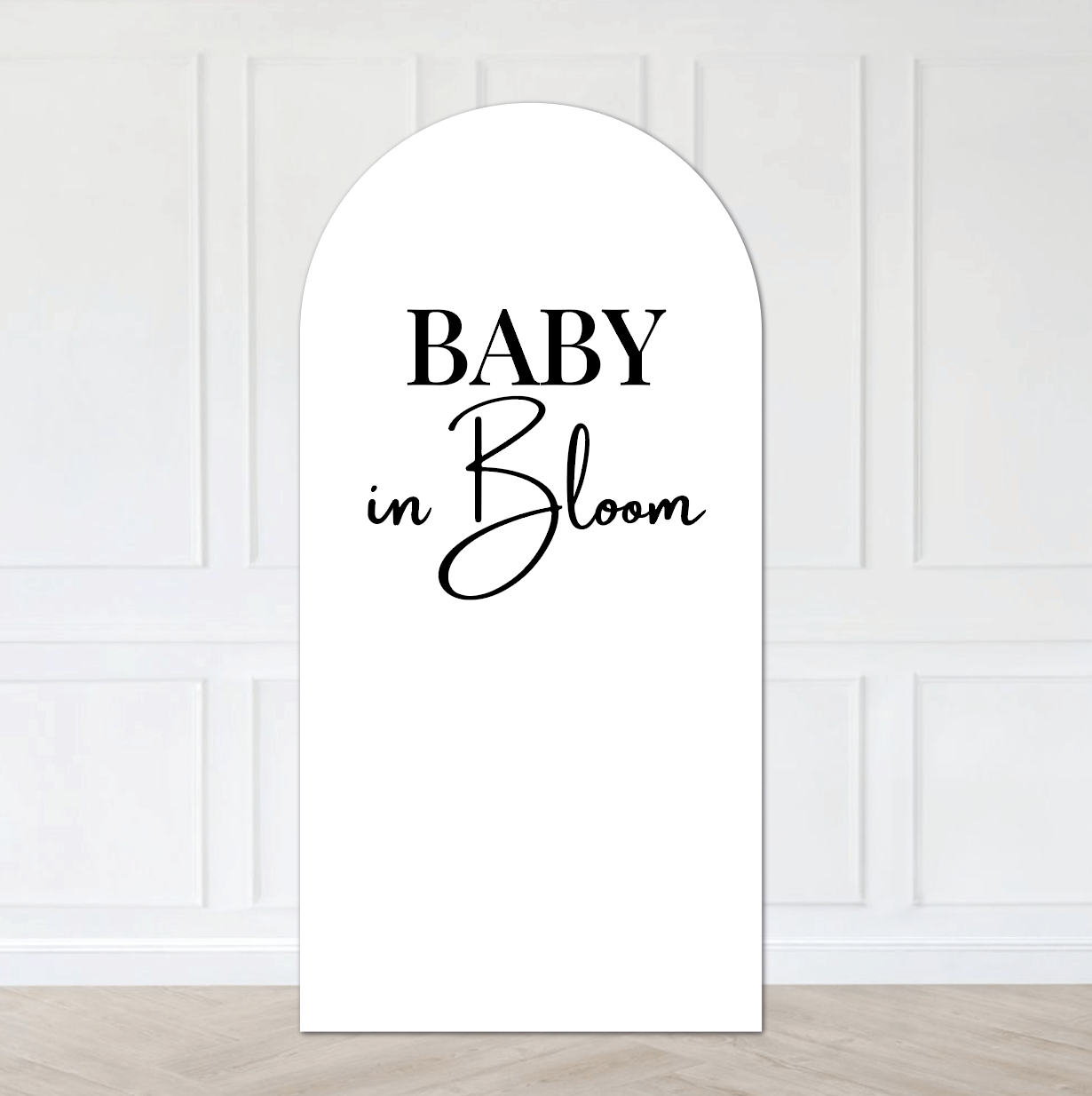 Minimalist Baby in Bloom