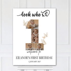 Look Who's One Collage