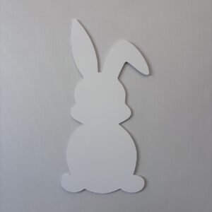 White Bunny Cutout (Outlet)