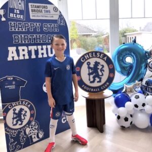 London Blues Football Birthday Sailboard