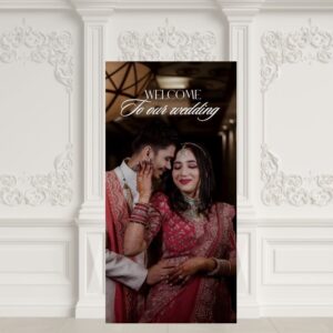 Our Wedding Picture Welcome Sign