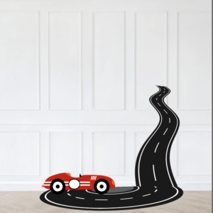 Winding Road Race Car Prop Set
