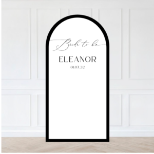 Elegant Bride to Be Backdrop