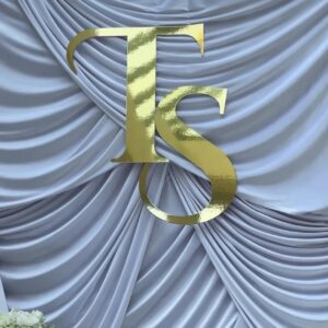 Chrome Gold Monogram