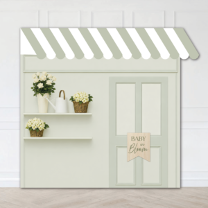 Pastel Green Boutique with 3D Awning