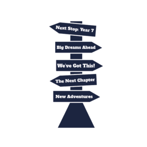 Navy Graduation Direction Sign